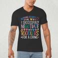 Childcare Teacher Negotiate With Toddlers Daycare Provider Men's V-Neck T-Shirt, novelty gifts, funny gifts Childcare Teacher Negotiate With Toddlers Daycare Provider Men's V-Neck T-Shirt, novelty gifts, funny gifts