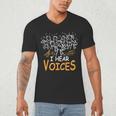 Choir Teacher I Hear Voices Chorister Church Choral Music Men's V-Neck T-Shirt, novelty gifts, funny gifts Choir Teacher I Hear Voices Chorister Church Choral Music Men's V-Neck T-Shirt, novelty gifts, funny gifts
