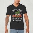 Christmas Teacher Squad Festive Car Tree Lights Xmas Men's V-Neck T-Shirt, novelty gifts, funny gifts Christmas Teacher Squad Festive Car Tree Lights Xmas Men's V-Neck T-Shirt, novelty gifts, funny gifts