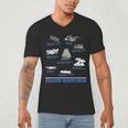 Cloud Watcher Cloud Types Science Student Teacher Cute Faces Men's V-Neck T-Shirt, novelty gifts, funny gifts