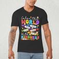 Color The World With Kindness Crayon Positivity Teacher Men's V-Neck T-Shirt, novelty gifts, funny gifts Color The World With Kindness Crayon Positivity Teacher Men's V-Neck T-Shirt, novelty gifts, funny gifts