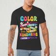 Color The World With Kindness Teachers Back To School Men's V-Neck T-Shirt, novelty gifts, funny gifts Color The World With Kindness Teachers Back To School Men's V-Neck T-Shirt, novelty gifts, funny gifts