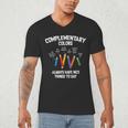 Complementary Colors Art Teacher Pun Shirt Men's V-Neck T-Shirt, novelty gifts, funny gifts