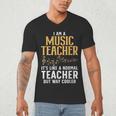 Cool Music Teacher Art For Men Women School Orchestra Coach Men's V-Neck T-Shirt, novelty gifts, funny gifts