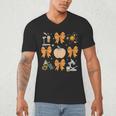 Coquette Bow Fall Science Teacher Stem Teacher Thanksgiving Men's V-Neck T-Shirt, novelty gifts, funny gifts Coquette Bow Fall Science Teacher Stem Teacher Thanksgiving Men's V-Neck T-Shirt, novelty gifts, funny gifts