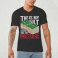 Couldn't Take The Pressure Geology Earth Science Teacher Men's V-Neck T-Shirt, novelty gifts, funny gifts