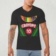 Crayon Box Fun Teacher Student Crayon Squad Halloween 2022 Men's V-Neck T-Shirt, novelty gifts, funny gifts Crayon Box Fun Teacher Student Crayon Squad Halloween 2022 Men's V-Neck T-Shirt, novelty gifts, funny gifts