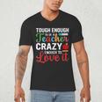 Crazy Teacher Men Women School Teachers Men's V-Neck T-Shirt, novelty gifts, funny gifts