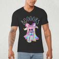 Cute Ghost Book Reading Halloween Teacher Top Girls Women Men's V-Neck T-Shirt, novelty gifts, funny gifts Cute Ghost Book Reading Halloween Teacher Top Girls Women Men's V-Neck T-Shirt, novelty gifts, funny gifts