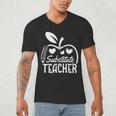 Cute Substitute Teacher Appreciation Men Women Men's V-Neck T-Shirt, novelty gifts, funny gifts