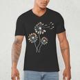 Dandelion Art Shirt For Artist Or Art Teacher Creative Art Men's V-Neck T-Shirt, novelty gifts, funny gifts