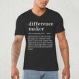 Difference Maker Definition Best Friend Teacher Life Men's V-Neck T-Shirt, novelty gifts, funny gifts