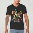 Dinosaurs Didnt Read Look What Happened To Them Teacher Men's V-Neck T-Shirt, novelty gifts, funny gifts Dinosaurs Didnt Read Look What Happened To Them Teacher Men's V-Neck T-Shirt, novelty gifts, funny gifts