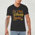 Disney Back To School I'm A Disney Teacher Crafty Logo Men's V-Neck T-Shirt, novelty gifts, funny gifts Disney Back To School I'm A Disney Teacher Crafty Logo Men's V-Neck T-Shirt, novelty gifts, funny gifts