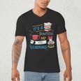 Disney Minnie Mouse Beautiful Day For Learning Teacher's Day Men's V-Neck T-Shirt, novelty gifts, funny gifts Disney Minnie Mouse Beautiful Day For Learning Teacher's Day Men's V-Neck T-Shirt, novelty gifts, funny gifts
