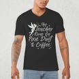 Disney Peter Pan Tinkerbell Teacher Pixie Dust And Coffee Men's V-Neck T-Shirt, novelty gifts, funny gifts Disney Peter Pan Tinkerbell Teacher Pixie Dust And Coffee Men's V-Neck T-Shirt, novelty gifts, funny gifts