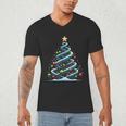 DNA Helix Christmas Tree Scientist Biology Science Teacher Men's V-Neck T-Shirt, novelty gifts, funny gifts DNA Helix Christmas Tree Scientist Biology Science Teacher Men's V-Neck T-Shirt, novelty gifts, funny gifts