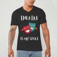 Drama Teacher For Theatre And Performing Arts Men's V-Neck T-Shirt, novelty gifts, funny gifts Drama Teacher For Theatre And Performing Arts Men's V-Neck T-Shirt, novelty gifts, funny gifts