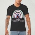 Early Headstart Cute Retro Rainbow Teachers Men's V-Neck T-Shirt, novelty gifts, funny gifts Early Headstart Cute Retro Rainbow Teachers Men's V-Neck T-Shirt, novelty gifts, funny gifts