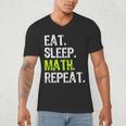 Eat Sleep Math Repeat Teacher Lover Men's V-Neck T-Shirt, novelty gifts, funny gifts Eat Sleep Math Repeat Teacher Lover Men's V-Neck T-Shirt, novelty gifts, funny gifts