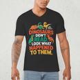 English Teacher Dinosaurs Didn’t Read What Happened To Them Men's V-Neck T-Shirt, novelty gifts, funny gifts English Teacher Dinosaurs Didn’t Read What Happened To Them Men's V-Neck T-Shirt, novelty gifts, funny gifts