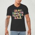 In My English Teacher Era Retro Back To School Literature Men Women Men's V-Neck T-Shirt, novelty gifts, funny gifts
