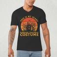 English Teacher Matching This Is My Scary Halloween Costume Men's V-Neck T-Shirt, novelty gifts, funny gifts