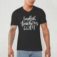 English Teachers Are Lit Teacher Appreciation Men's V-Neck T-Shirt, novelty gifts, funny gifts