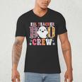 ESL Teacher Boo Crew Halloween Costume Men's V-Neck T-Shirt, novelty gifts, funny gifts