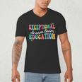 Exceptional Education Dream Team SPED ESE Teacher Autism Men's V-Neck T-Shirt, novelty gifts, funny gifts Exceptional Education Dream Team SPED ESE Teacher Autism Men's V-Neck T-Shirt, novelty gifts, funny gifts
