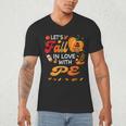 Lets Fall In Love With PE Teacher Thanksgiving Men's V-Neck T-Shirt, novelty gifts, funny gifts Lets Fall In Love With PE Teacher Thanksgiving Men's V-Neck T-Shirt, novelty gifts, funny gifts