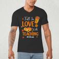 Fall In Love With Teaching 1st Grade Teacher Thanksgiving For Men Women Girls Kids Men's V-Neck T-Shirt, novelty gifts, funny gifts Fall In Love With Teaching 1st Grade Teacher Thanksgiving For Men Women Girls Kids Men's V-Neck T-Shirt, novelty gifts, funny gifts