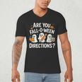 Are You Fall O Ween Directions Halloween Teacher Ghosts Men's V-Neck T-Shirt, novelty gifts, funny gifts Are You Fall O Ween Directions Halloween Teacher Ghosts Men's V-Neck T-Shirt, novelty gifts, funny gifts