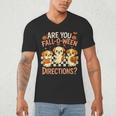 Are You Fall O Ween Directions Teacher Halloween Dog Ghost Men's V-Neck T-Shirt, novelty gifts, funny gifts Are You Fall O Ween Directions Teacher Halloween Dog Ghost Men's V-Neck T-Shirt, novelty gifts, funny gifts