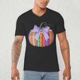 Fall Pumpkin Books Lover Halloween Teacher Teaching Staff Men's V-Neck T-Shirt, novelty gifts, funny gifts Fall Pumpkin Books Lover Halloween Teacher Teaching Staff Men's V-Neck T-Shirt, novelty gifts, funny gifts