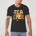 Fall Teacher Pumpkin Coquette Bow Autumn Classroom Men's V-Neck T-Shirt, novelty gifts, funny gifts Fall Teacher Pumpkin Coquette Bow Autumn Classroom Men's V-Neck T-Shirt, novelty gifts, funny gifts