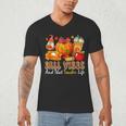 Fall Vibes Costume Teacher Thanksgiving Leopard Gnome Men's V-Neck T-Shirt, novelty gifts, funny gifts Fall Vibes Costume Teacher Thanksgiving Leopard Gnome Men's V-Neck T-Shirt, novelty gifts, funny gifts