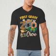 First Grade Zoo Field Trip Squad Matching Teacher Students Men's V-Neck T-Shirt, novelty gifts, funny gifts