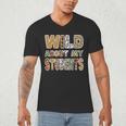 Fun Zoo Animal Print Teacher Shirts Wild About My Students Men's V-Neck T-Shirt, novelty gifts, funny gifts Fun Zoo Animal Print Teacher Shirts Wild About My Students Men's V-Neck T-Shirt, novelty gifts, funny gifts