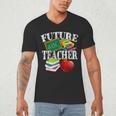 Future Teacher With Canyon And Book Teacher Men Women Girls Kids Men's V-Neck T-Shirt, novelty gifts, funny gifts