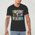 Future Teacher Kid's Career Men's V-Neck T-Shirt, novelty gifts, funny gifts