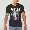 Future Teacher School Teacher Female Men's V-Neck T-Shirt, novelty gifts, funny gifts Future Teacher School Teacher Female Men's V-Neck T-Shirt, novelty gifts, funny gifts