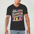 In My Glowing Teacher Era Teaching Back To School Men's V-Neck T-Shirt, novelty gifts, funny gifts In My Glowing Teacher Era Teaching Back To School Men's V-Neck T-Shirt, novelty gifts, funny gifts