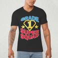 Grade 1 Super Squad Superhero Teacher Team Men's V-Neck T-Shirt, novelty gifts, funny gifts