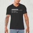Grammar Teacher And Punny Punctuation Men's V-Neck T-Shirt, novelty gifts, funny gifts