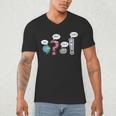 Grammar TeacherWait What Stop It I Agree Men's V-Neck T-Shirt, novelty gifts, funny gifts