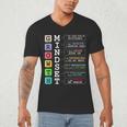 Growth Mindset Shirt Positive School Classroom Teacher Men's V-Neck T-Shirt, novelty gifts, funny gifts