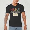 Ha Ha Made You Read Reading Teacher Teaching Men's V-Neck T-Shirt, novelty gifts, funny gifts