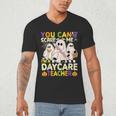 Halloween You Can't Scare Me I'm a Daycare Teacher Ghost Men's V-Neck T-Shirt, novelty gifts, funny gifts