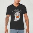 Halloween Cute Ghost Book Reading Teacher Men's V-Neck T-Shirt, novelty gifts, funny gifts Halloween Cute Ghost Book Reading Teacher Men's V-Neck T-Shirt, novelty gifts, funny gifts
